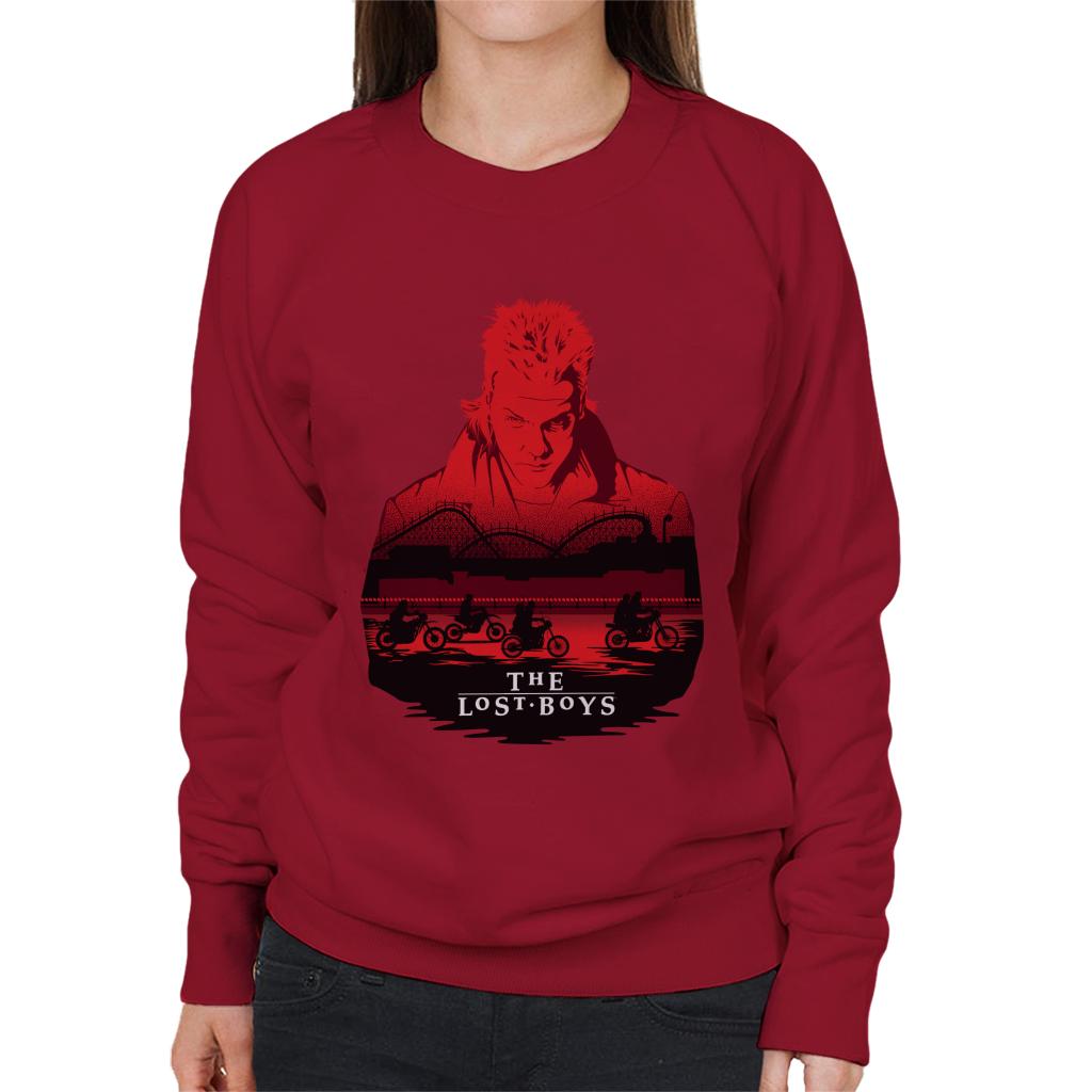 The Lost Boys David Women's Sweatshirt-ALL + EVERY