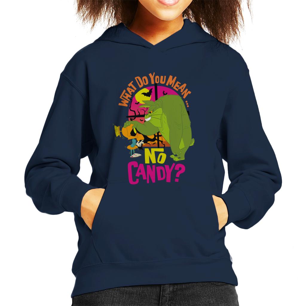 Looney Tunes Halloween What Do You Mean No Candy Kid's Hooded Sweatshirt-ALL + EVERY