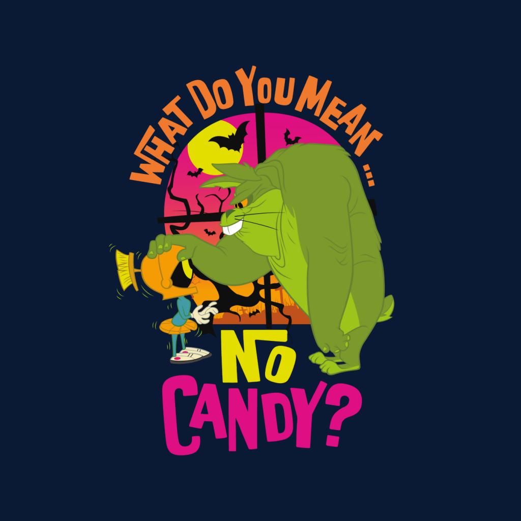 Looney Tunes Halloween What Do You Mean No Candy Men's T-Shirt-ALL + EVERY