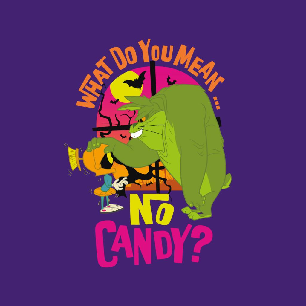 Looney Tunes Halloween What Do You Mean No Candy Women's Sweatshirt-ALL + EVERY