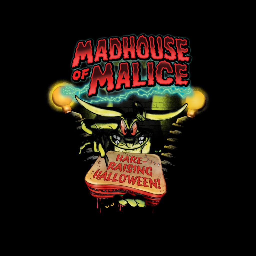Looney Tunes Halloween Madhouse Of Malice Women's Sweatshirt-ALL + EVERY