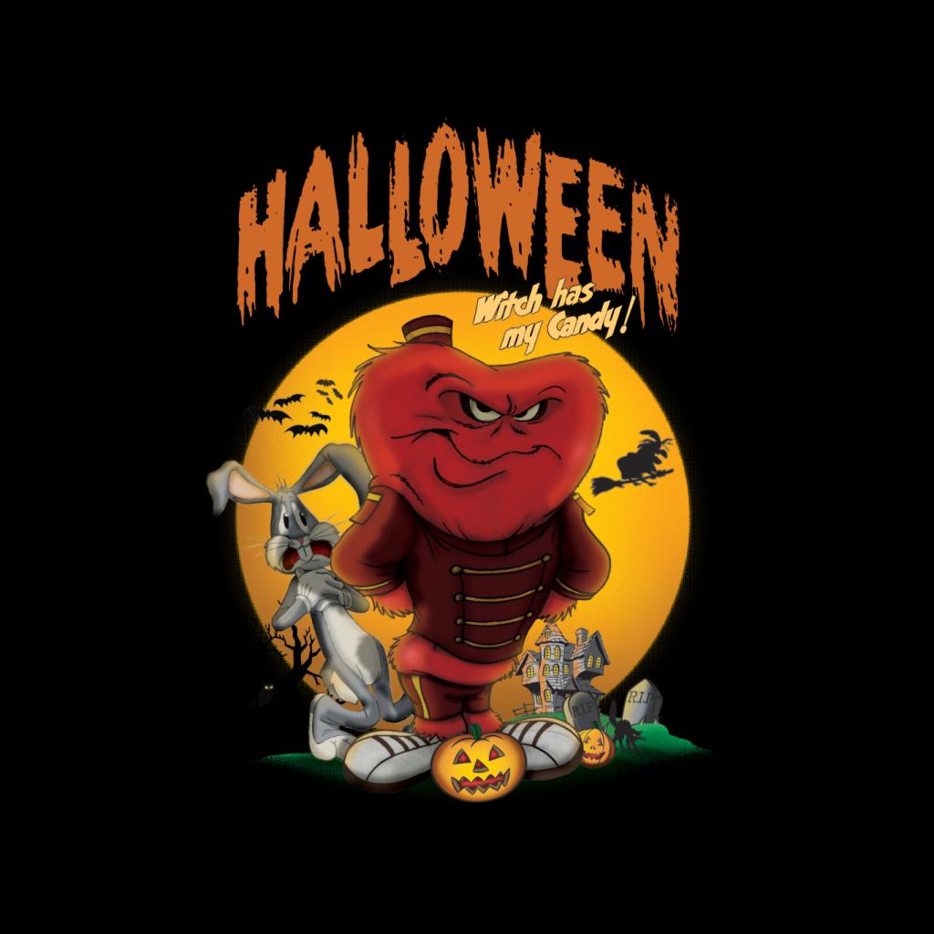 Looney Tunes Halloween Witch Has My Candy Men's T-Shirt-ALL + EVERY