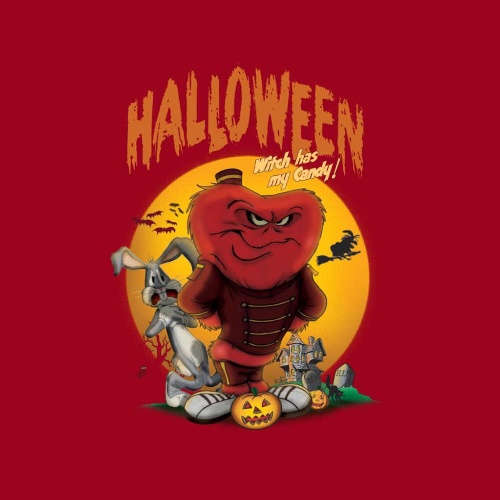 Looney Tunes Halloween Witch Has My Candy Men's T-Shirt-ALL + EVERY