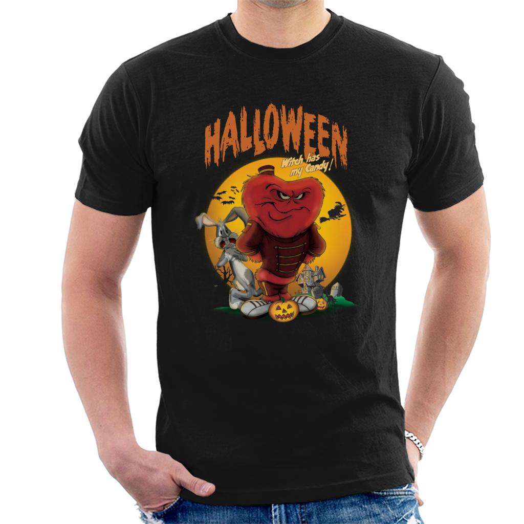 Looney Tunes Halloween Witch Has My Candy Men's T-Shirt-ALL + EVERY