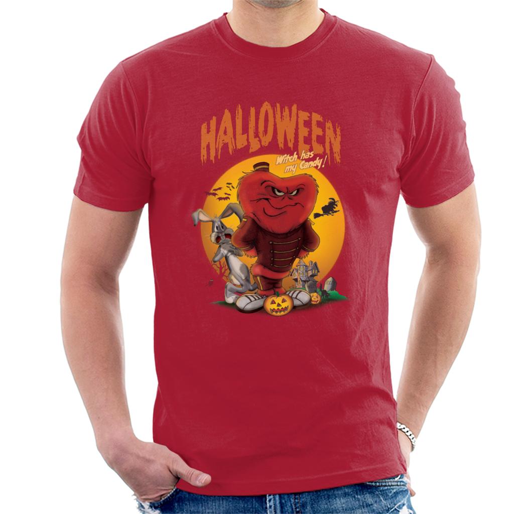 Looney Tunes Halloween Witch Has My Candy Men's T-Shirt-ALL + EVERY