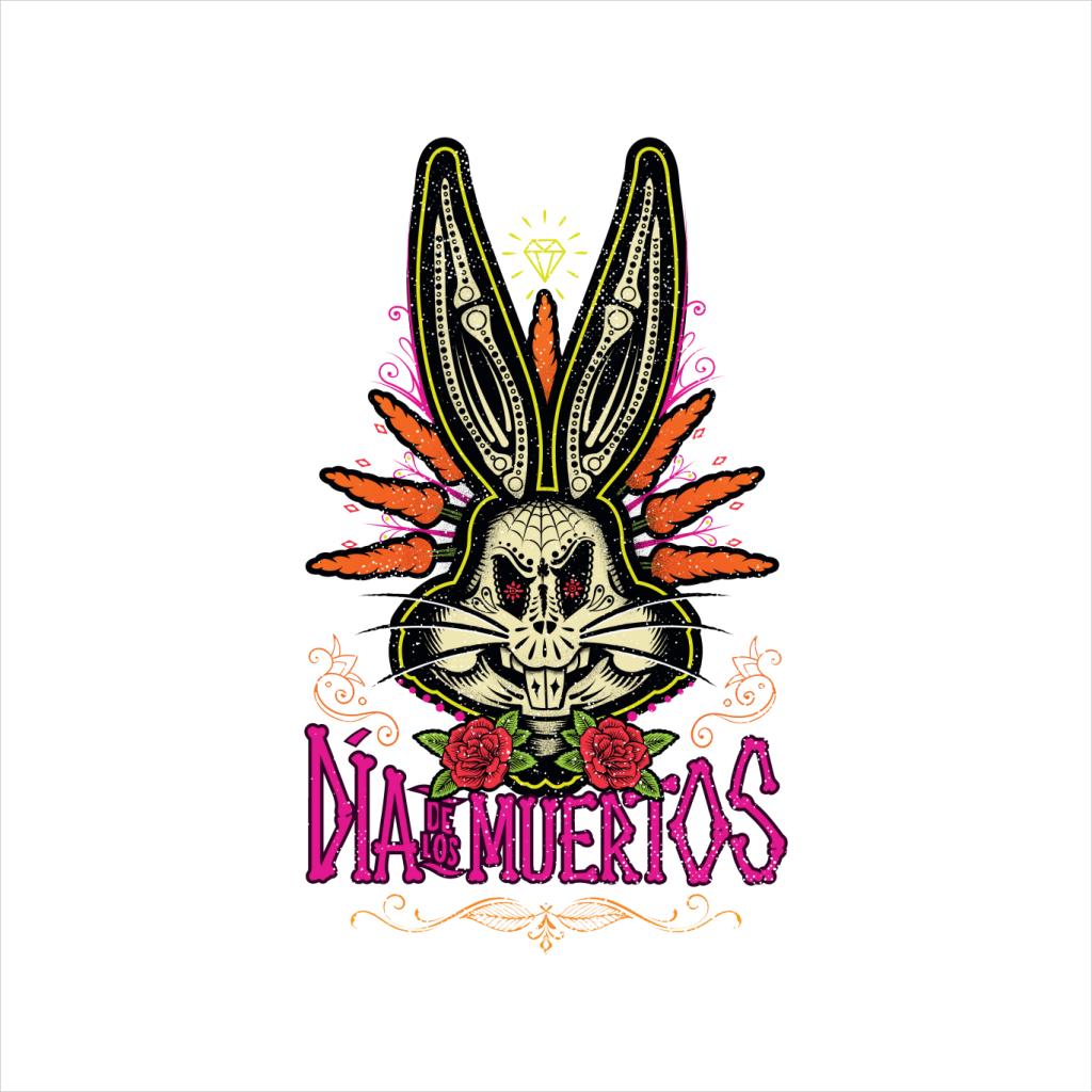 Looney Tunes Halloween Bugs Bunny Dia De Los Muertos Women's Sweatshirt-ALL + EVERY