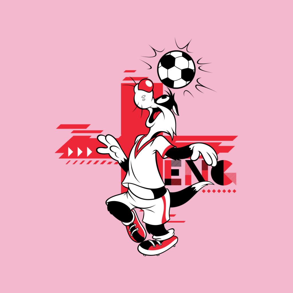 Looney Tunes Football Sylvester Skills Women's Sweatshirt-ALL + EVERY