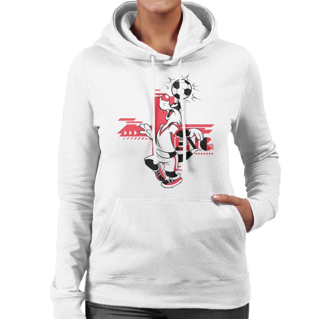 Looney Tunes Football Sylvester Skills Women's Hooded Sweatshirt-ALL + EVERY