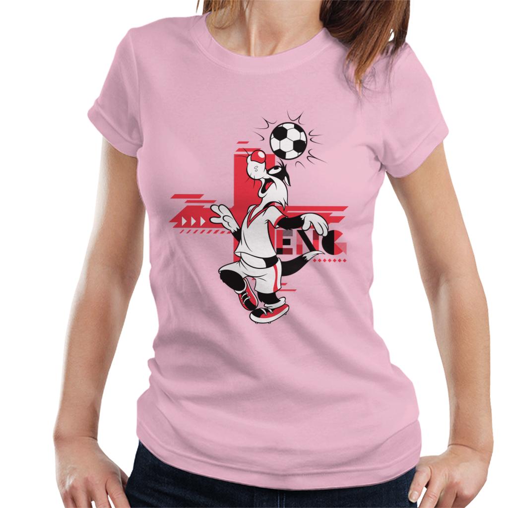 Looney Tunes Football Sylvester Skills Women's T-Shirt-ALL + EVERY