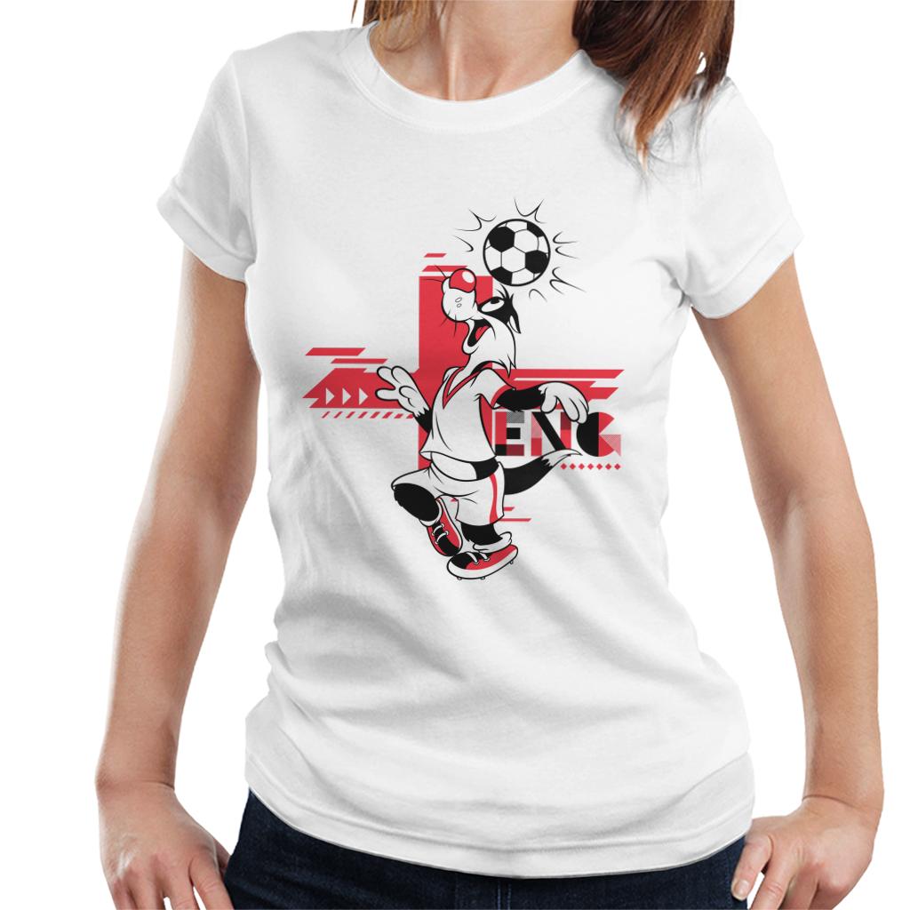 Looney Tunes Football Sylvester Skills Women's T-Shirt-ALL + EVERY