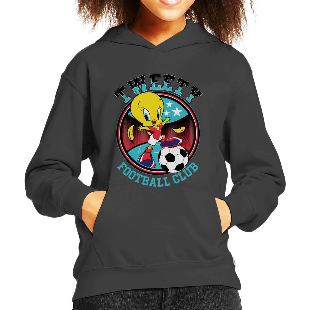 Looney Tunes Football Tweety FC Kid's Hooded Sweatshirt-ALL + EVERY