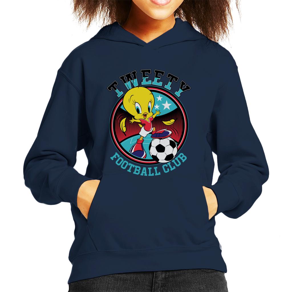 Looney Tunes Football Tweety FC Kid's Hooded Sweatshirt-ALL + EVERY