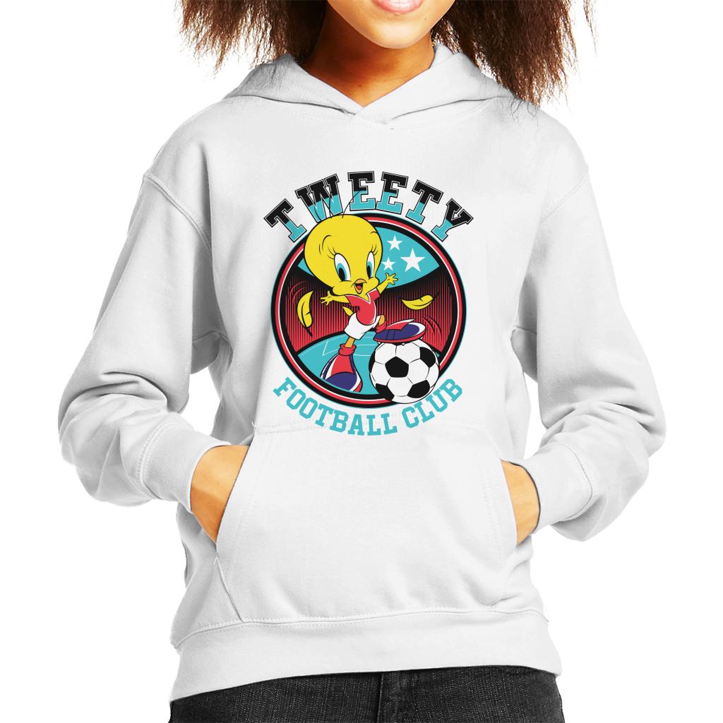 Looney Tunes Football Tweety FC Kid's Hooded Sweatshirt-ALL + EVERY