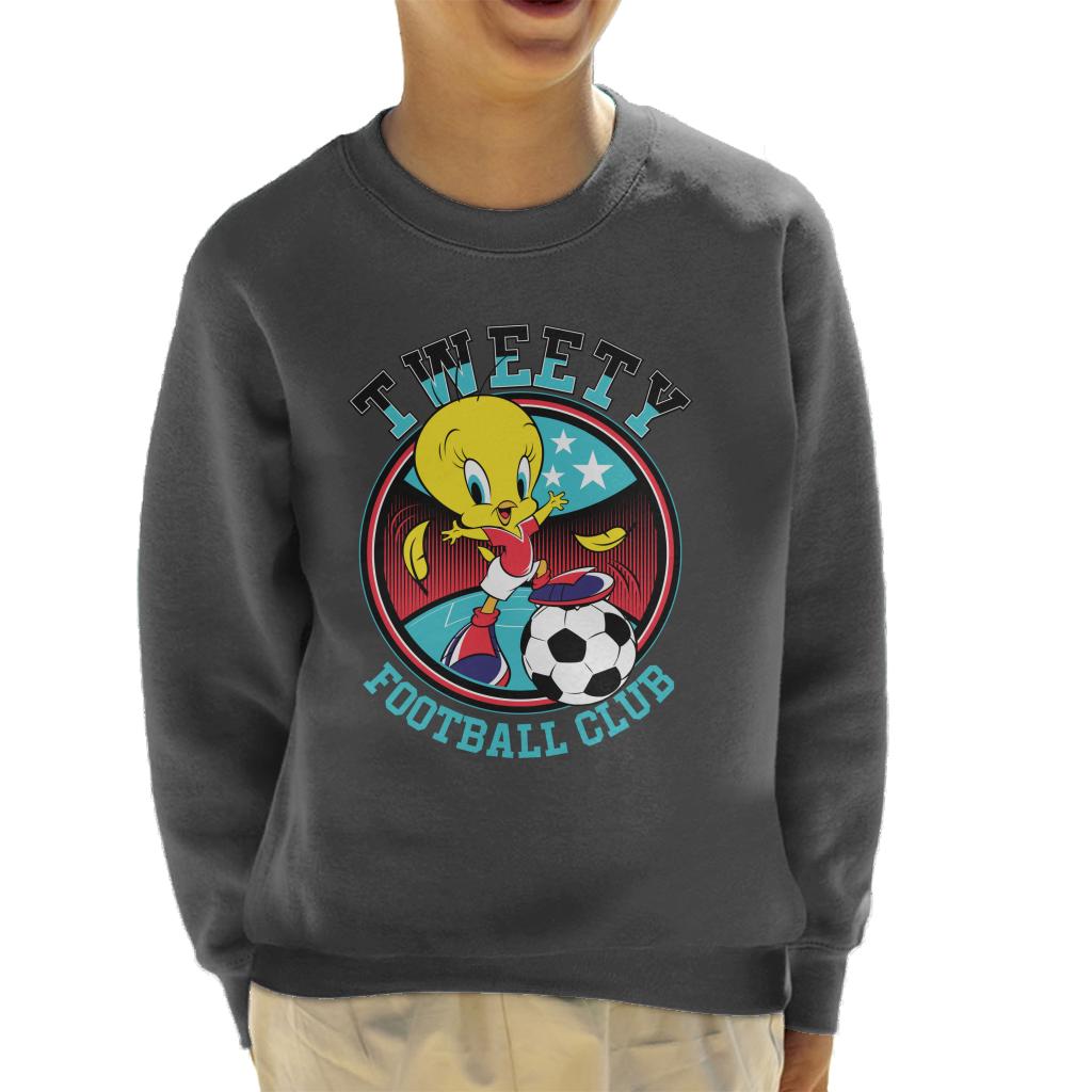 Looney Tunes Football Tweety FC Kid's Sweatshirt-ALL + EVERY