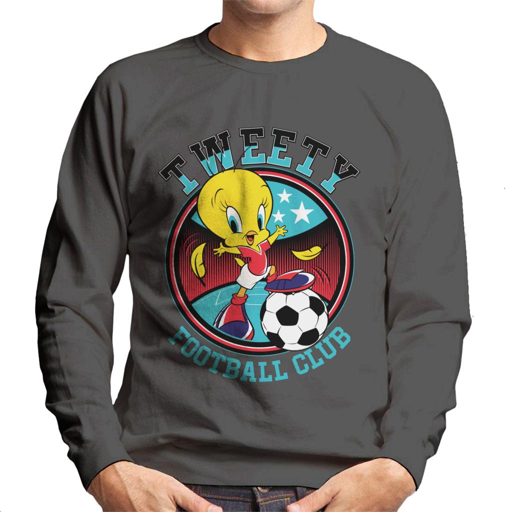 Looney Tunes Football Tweety FC Men's Sweatshirt-ALL + EVERY