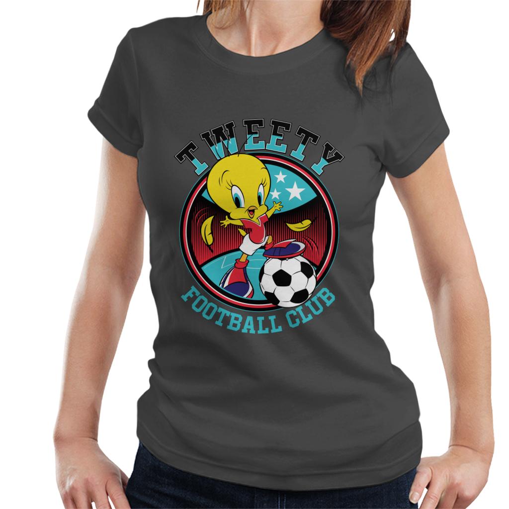 Looney Tunes Football Tweety FC Women's T-Shirt-ALL + EVERY