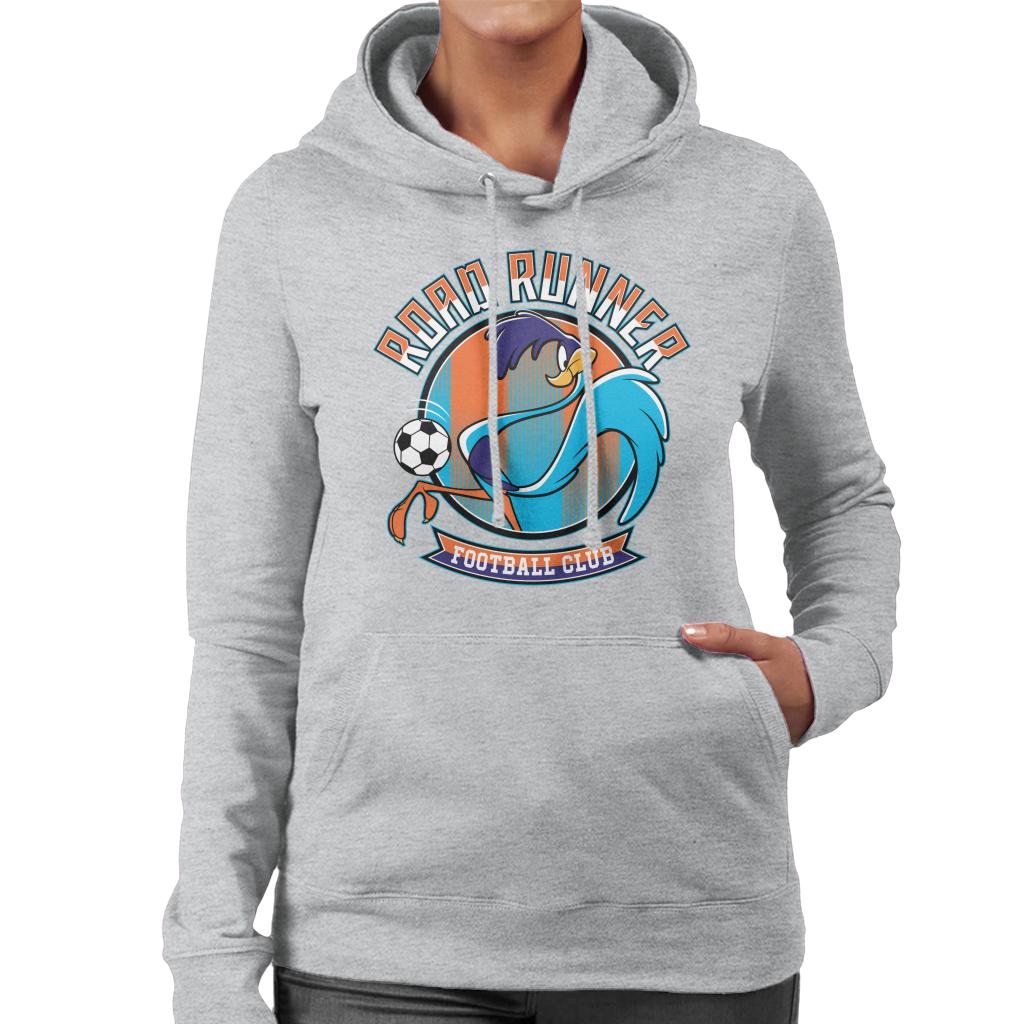 Looney Tunes Football Road Runner FC Women's Hooded Sweatshirt-ALL + EVERY