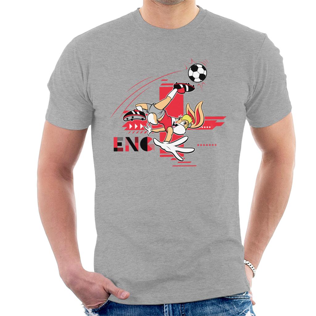 Looney Tunes Football Lola Bunny For England Men's T-Shirt-ALL + EVERY