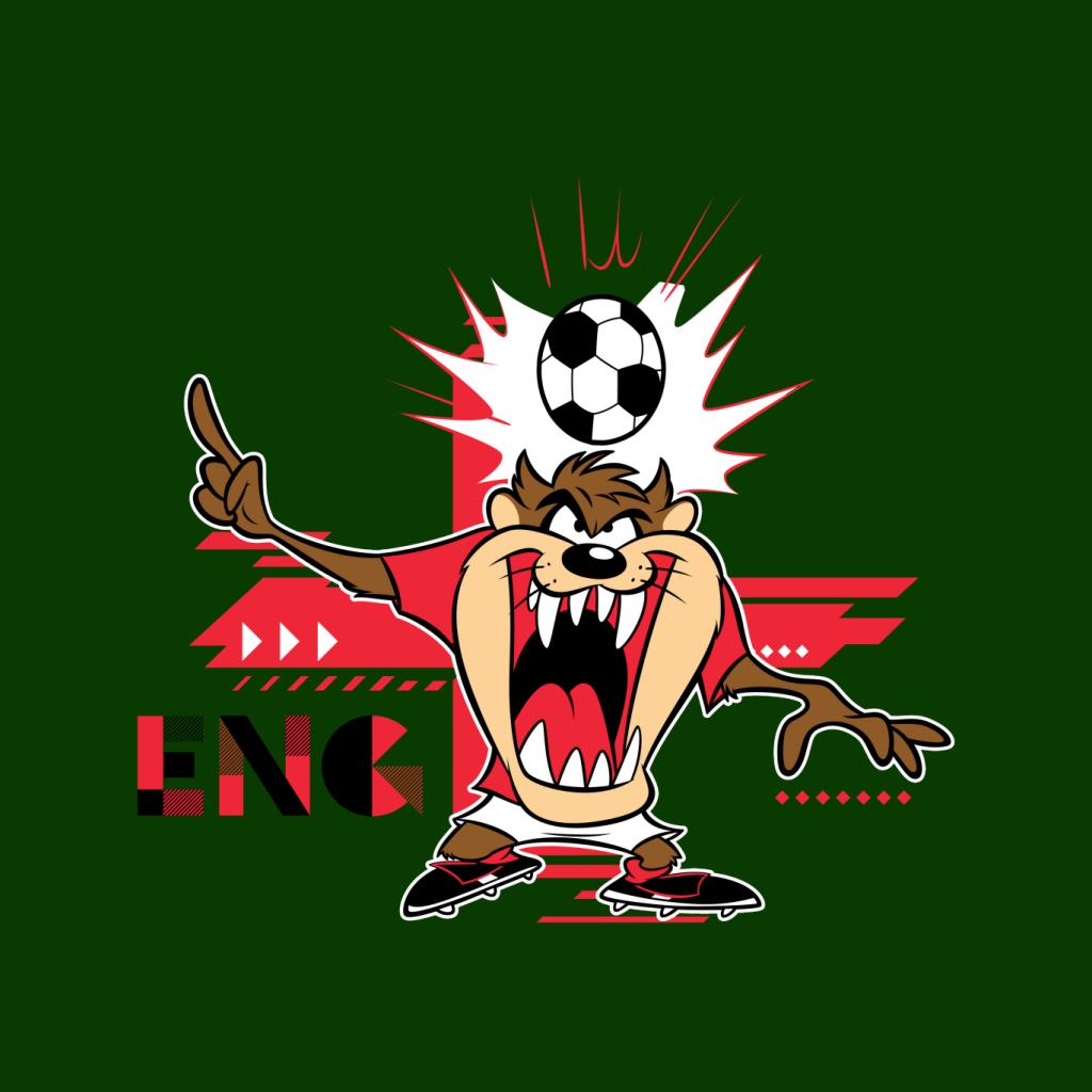 Looney Tunes Football Taz For England Men's Sweatshirt-ALL + EVERY