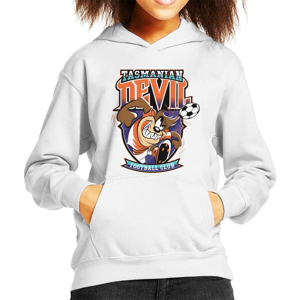 Looney Tunes Football Taz FC Kid's Hooded Sweatshirt-ALL + EVERY