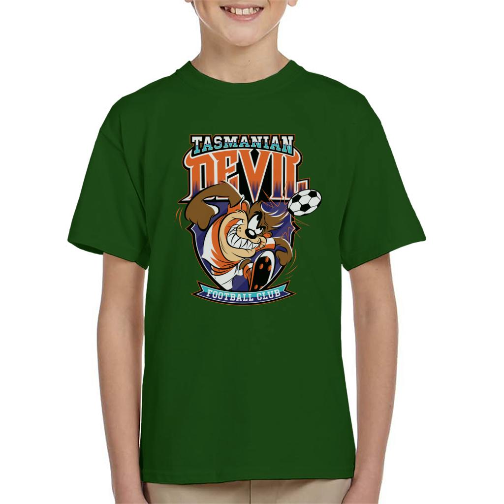 Looney Tunes Football Taz FC Kid's T-Shirt-ALL + EVERY