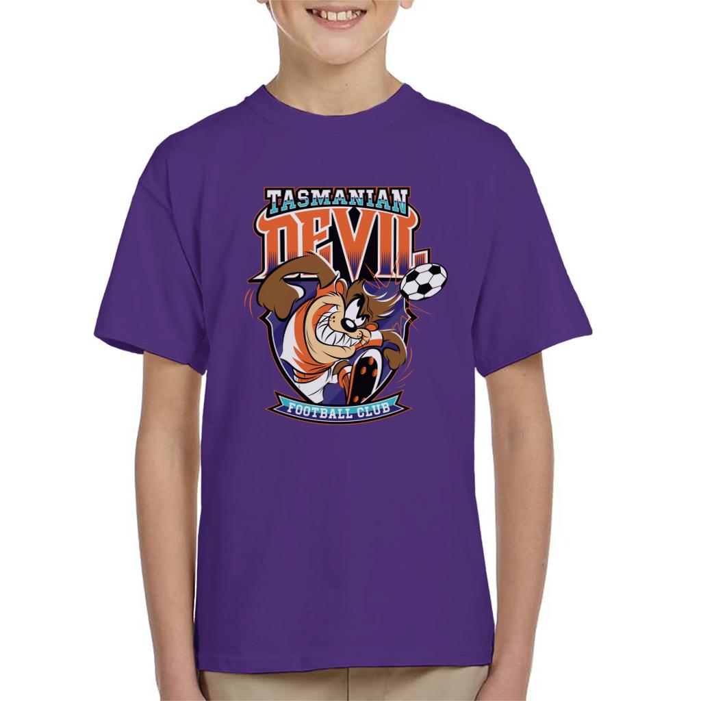 Looney Tunes Football Taz FC Kid's T-Shirt-ALL + EVERY