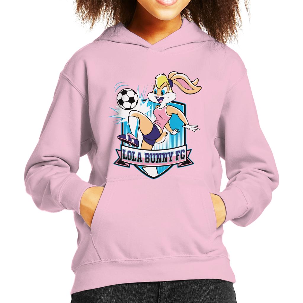 Looney Tunes Football Lola Bunny FC Kid's Hooded Sweatshirt-ALL + EVERY