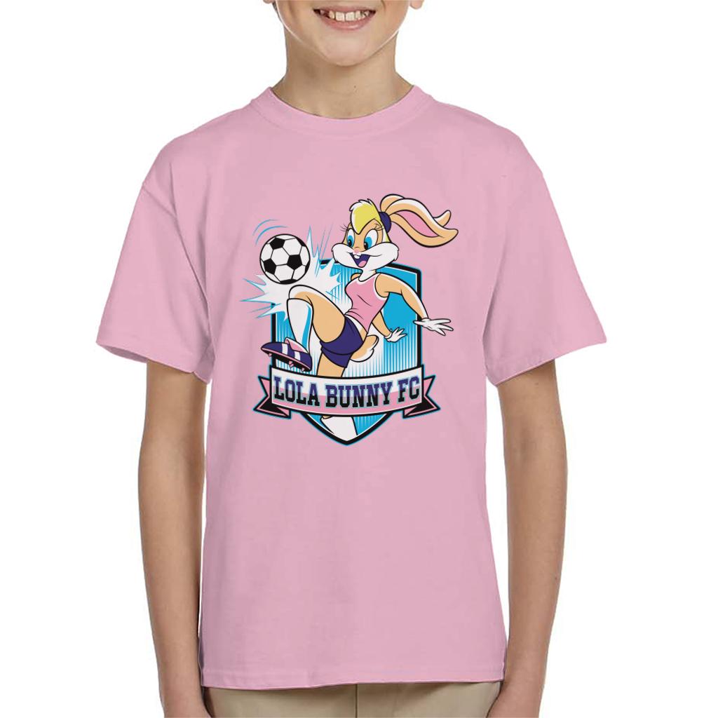 Looney Tunes Football Lola Bunny FC Kid's T-Shirt-ALL + EVERY