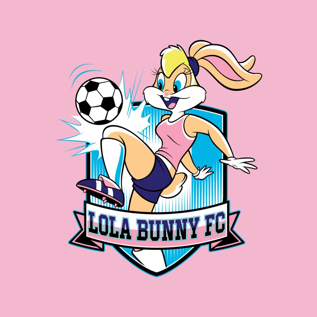 Looney Tunes Football Lola Bunny FC Kid's T-Shirt-ALL + EVERY