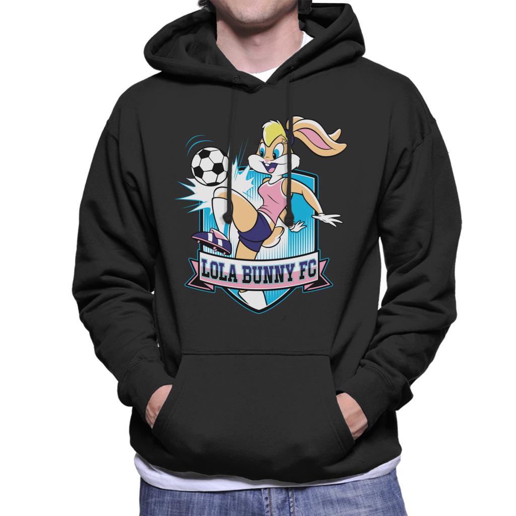 Looney Tunes Football Lola Bunny FC Men's Hooded Sweatshirt-ALL + EVERY