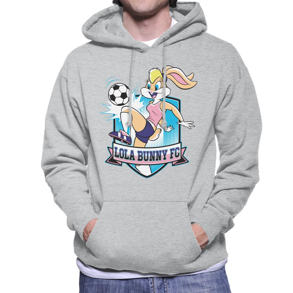 Looney Tunes Football Lola Bunny FC Men's Hooded Sweatshirt-ALL + EVERY