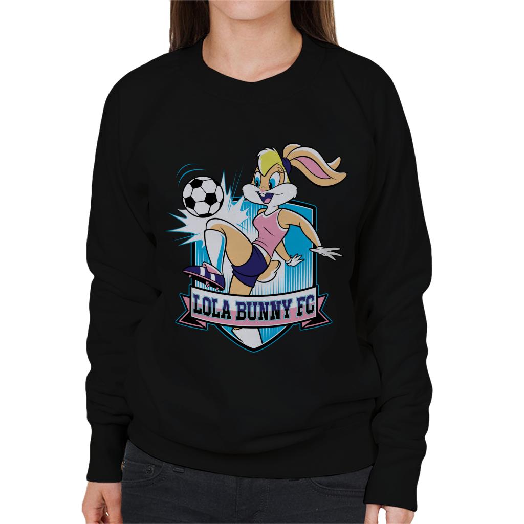 Looney Tunes Football Lola Bunny FC Women's Sweatshirt-ALL + EVERY