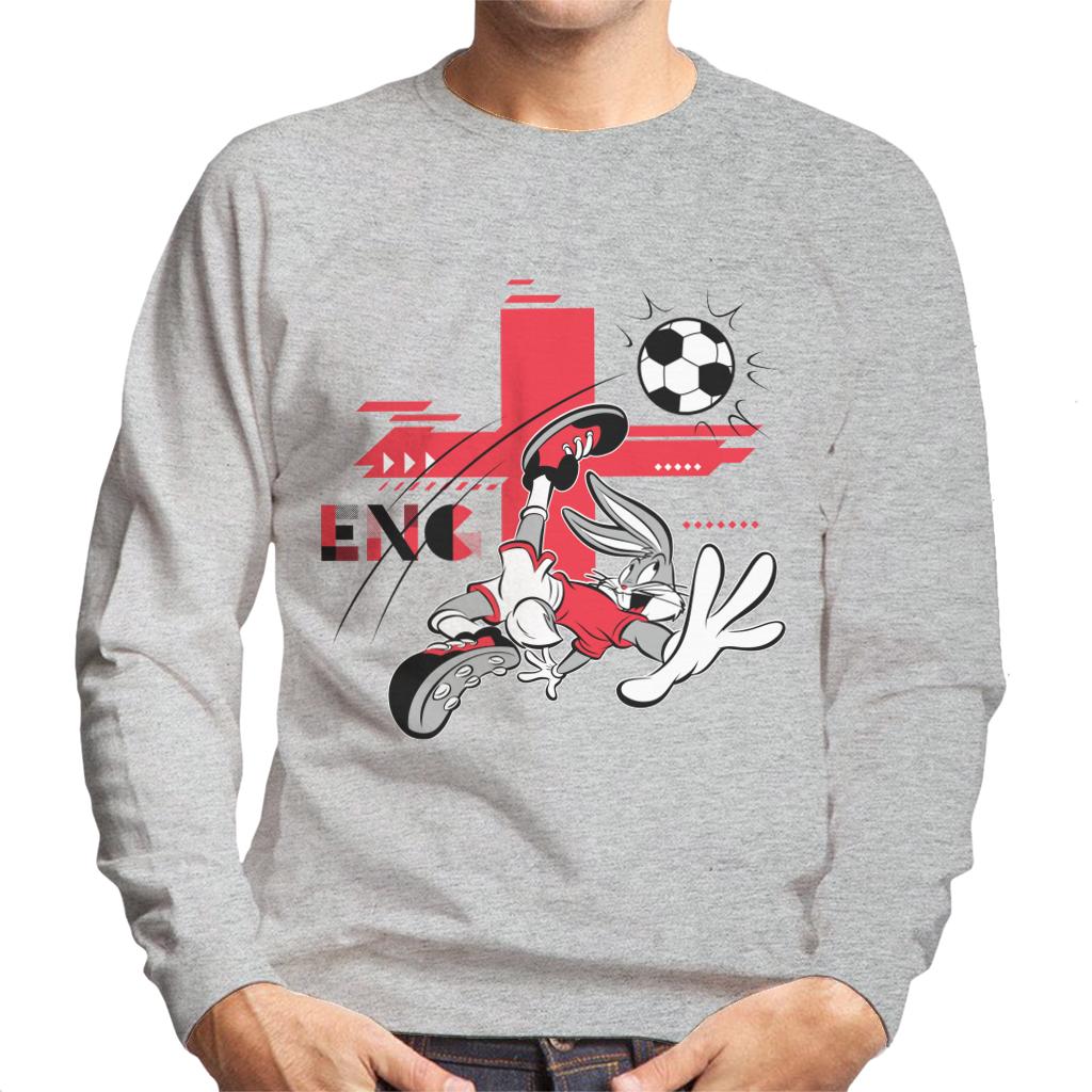 Looney Tunes Football Bugs Bunny For England Men's Sweatshirt-ALL + EVERY