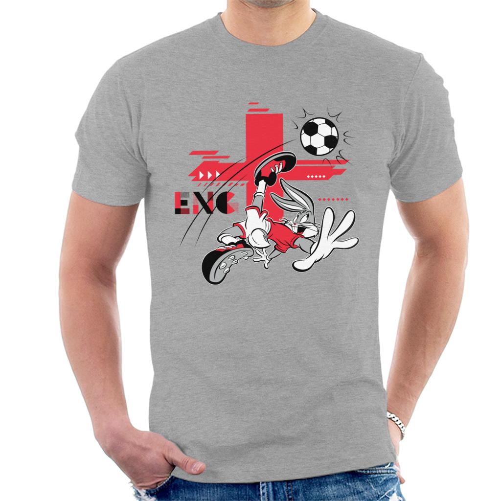 Looney Tunes Football Bugs Bunny For England Men's T-Shirt-ALL + EVERY