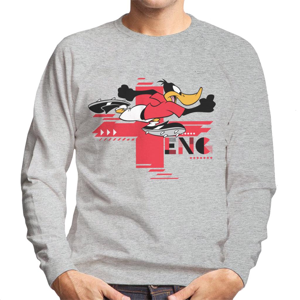 Looney Tunes Football Daffy Duck For England Men's Sweatshirt-ALL + EVERY