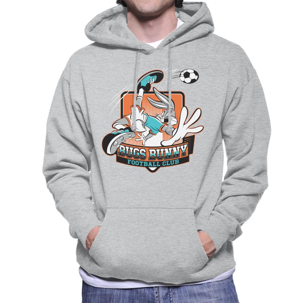 Looney Tunes Football Bugs Bunny FC Men's Hooded Sweatshirt-ALL + EVERY