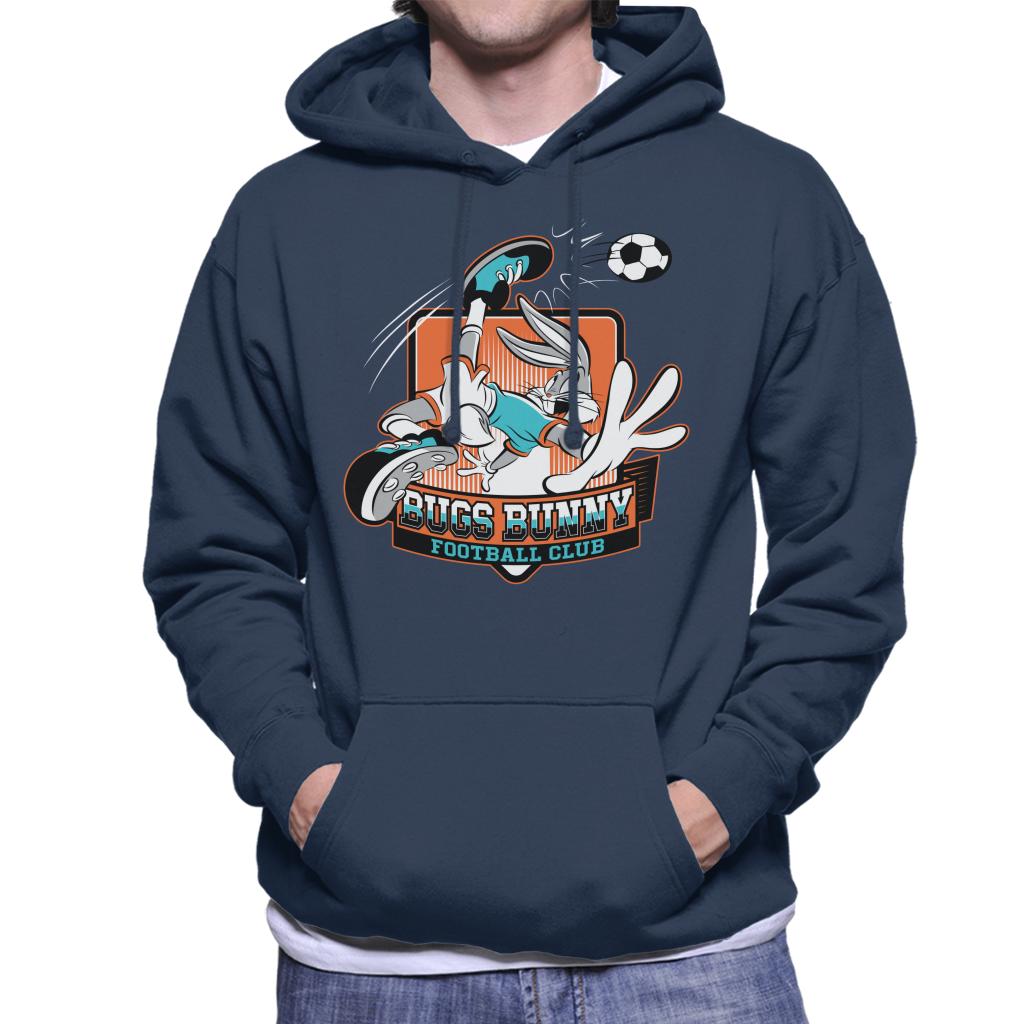 Looney Tunes Football Bugs Bunny FC Men's Hooded Sweatshirt-ALL + EVERY