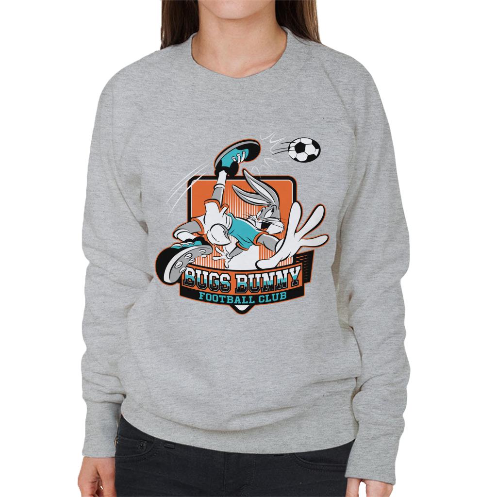 Looney Tunes Football Bugs Bunny FC Women's Sweatshirt-ALL + EVERY