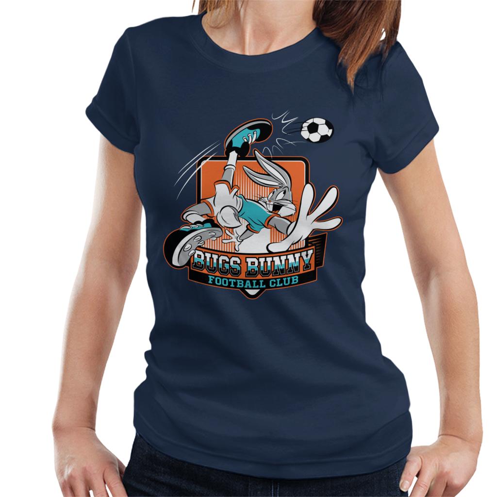 Looney Tunes Football Bugs Bunny FC Women's T-Shirt-ALL + EVERY