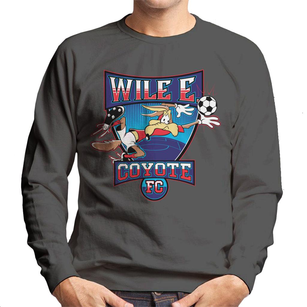 Looney Tunes Football Wile E Coyote FC Men's Sweatshirt-ALL + EVERY