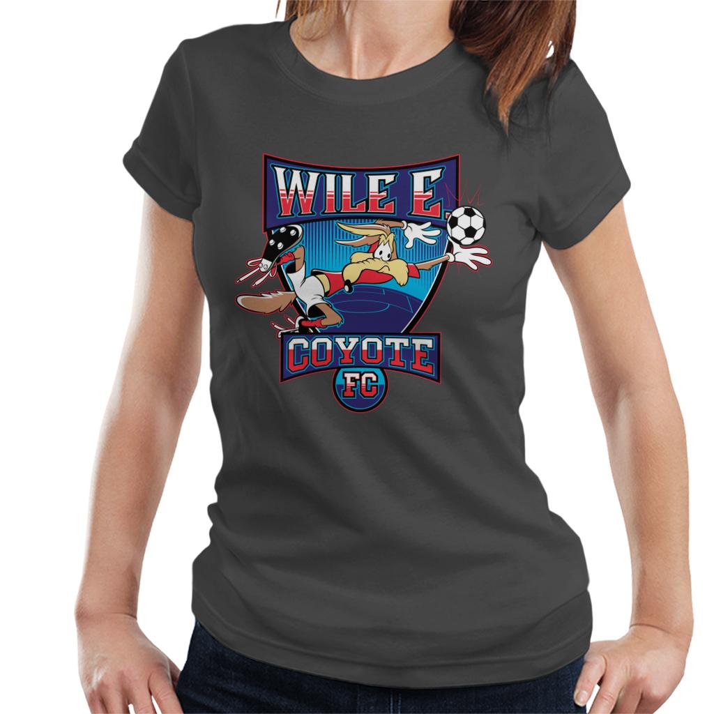 Looney Tunes Football Wile E Coyote FC Women's T-Shirt-ALL + EVERY