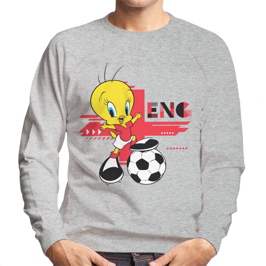 Looney Tunes Football Tweety Pie For England Men's Sweatshirt-ALL + EVERY