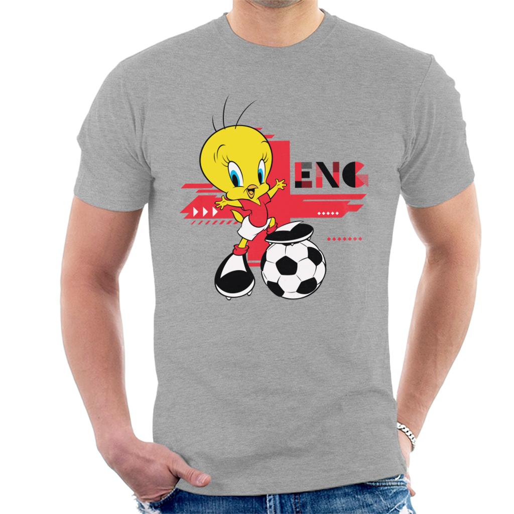 Looney Tunes Football Tweety Pie For England Men's T-Shirt-ALL + EVERY