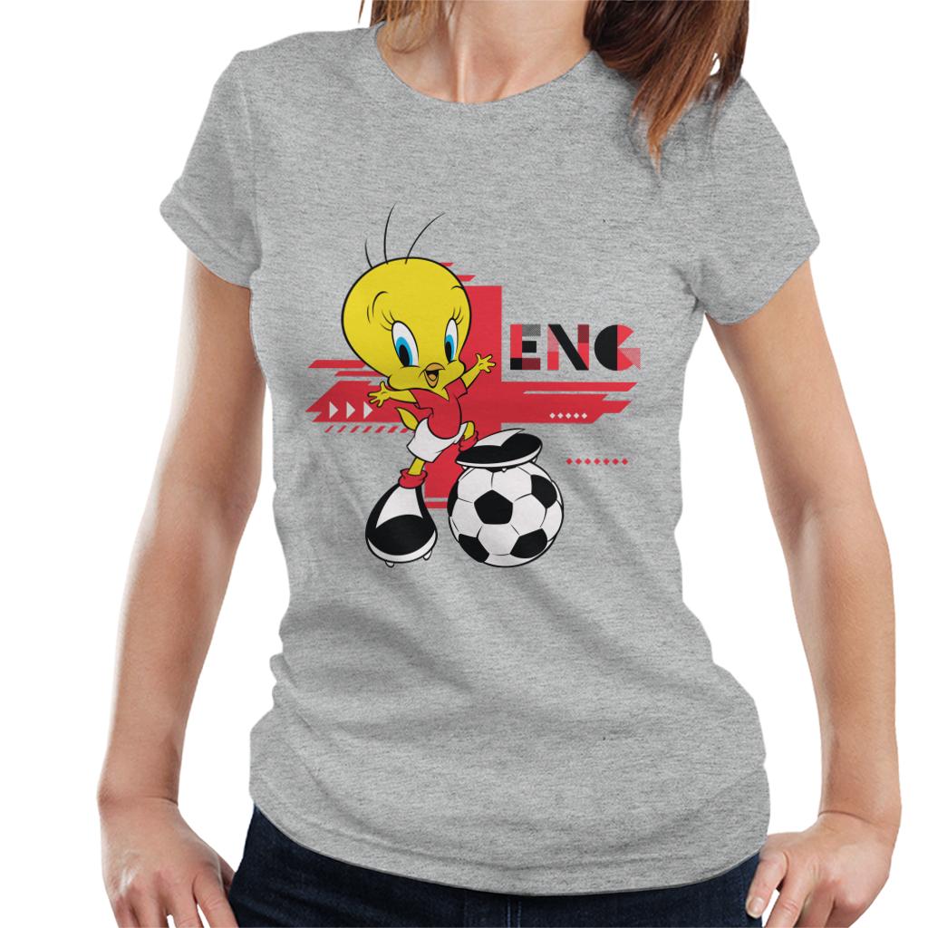 Looney Tunes Football Tweety Pie For England Women's T-Shirt-ALL + EVERY