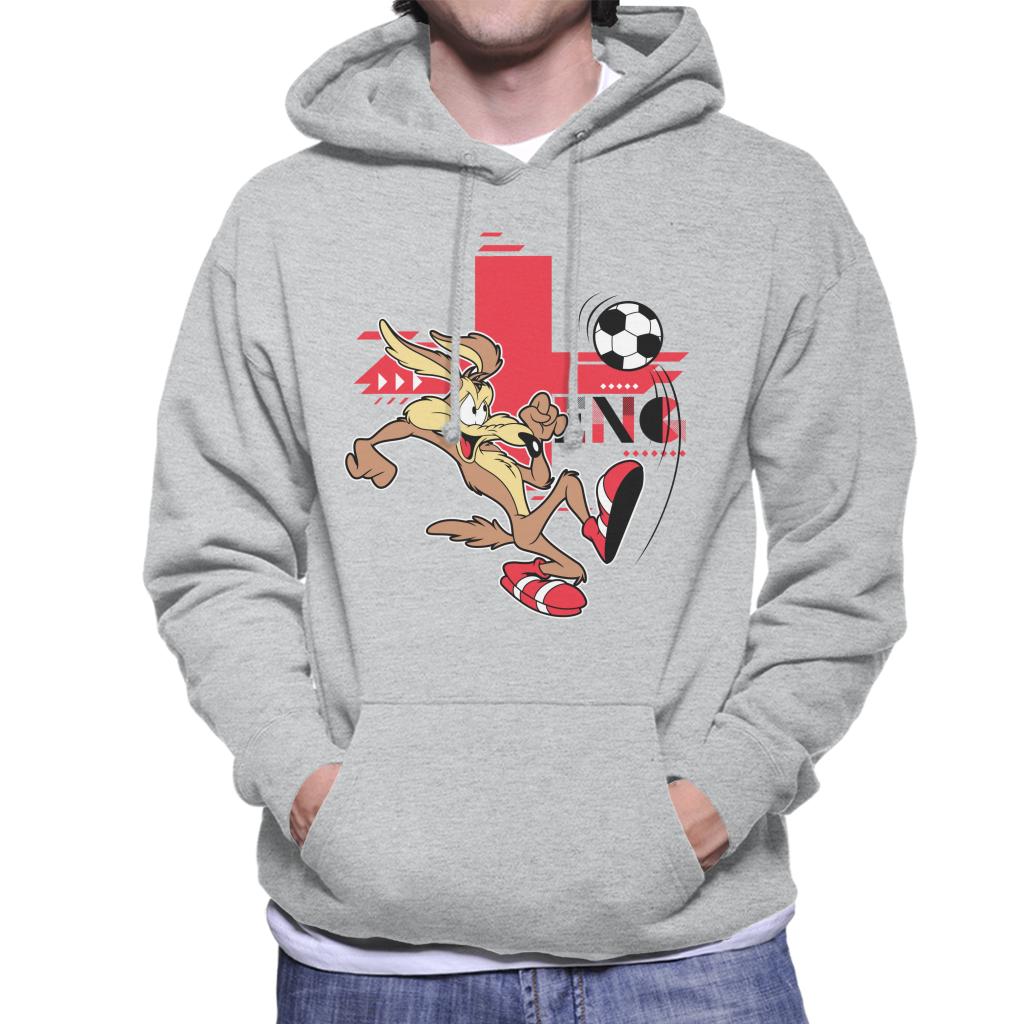 Looney Tunes Football Wile E Coyote Skills Men's Hooded Sweatshirt-ALL + EVERY