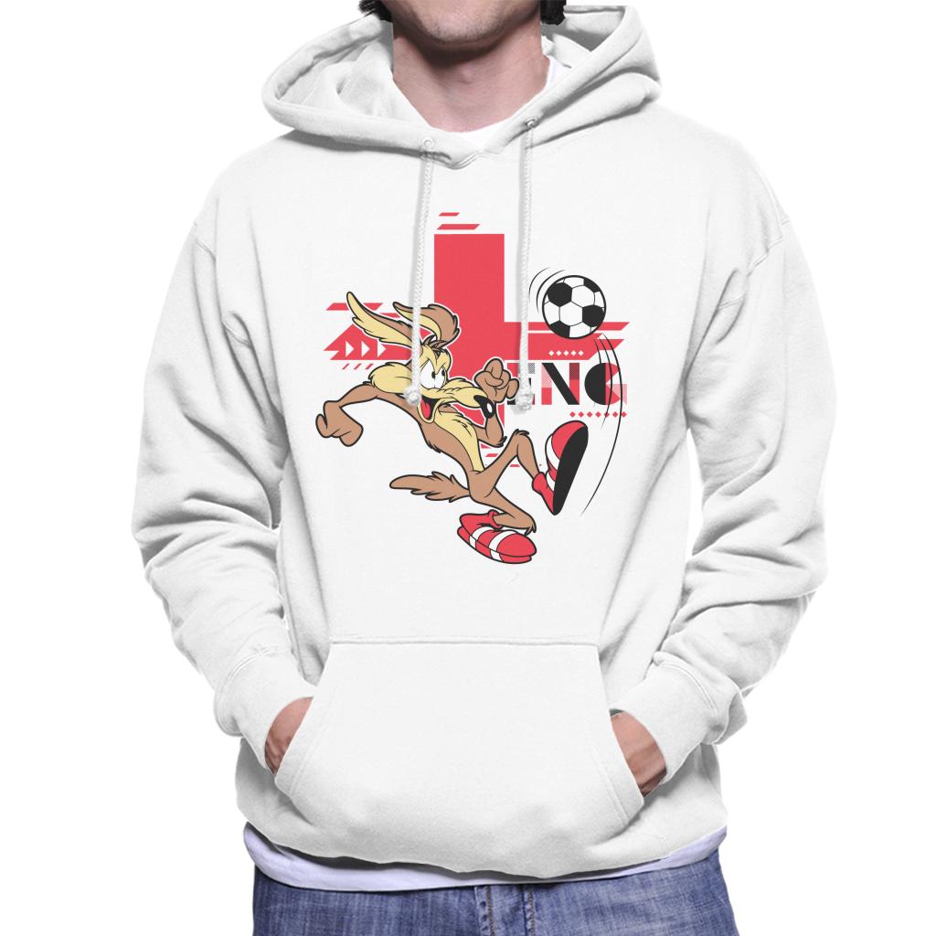 Looney Tunes Football Wile E Coyote Skills Men's Hooded Sweatshirt-ALL + EVERY