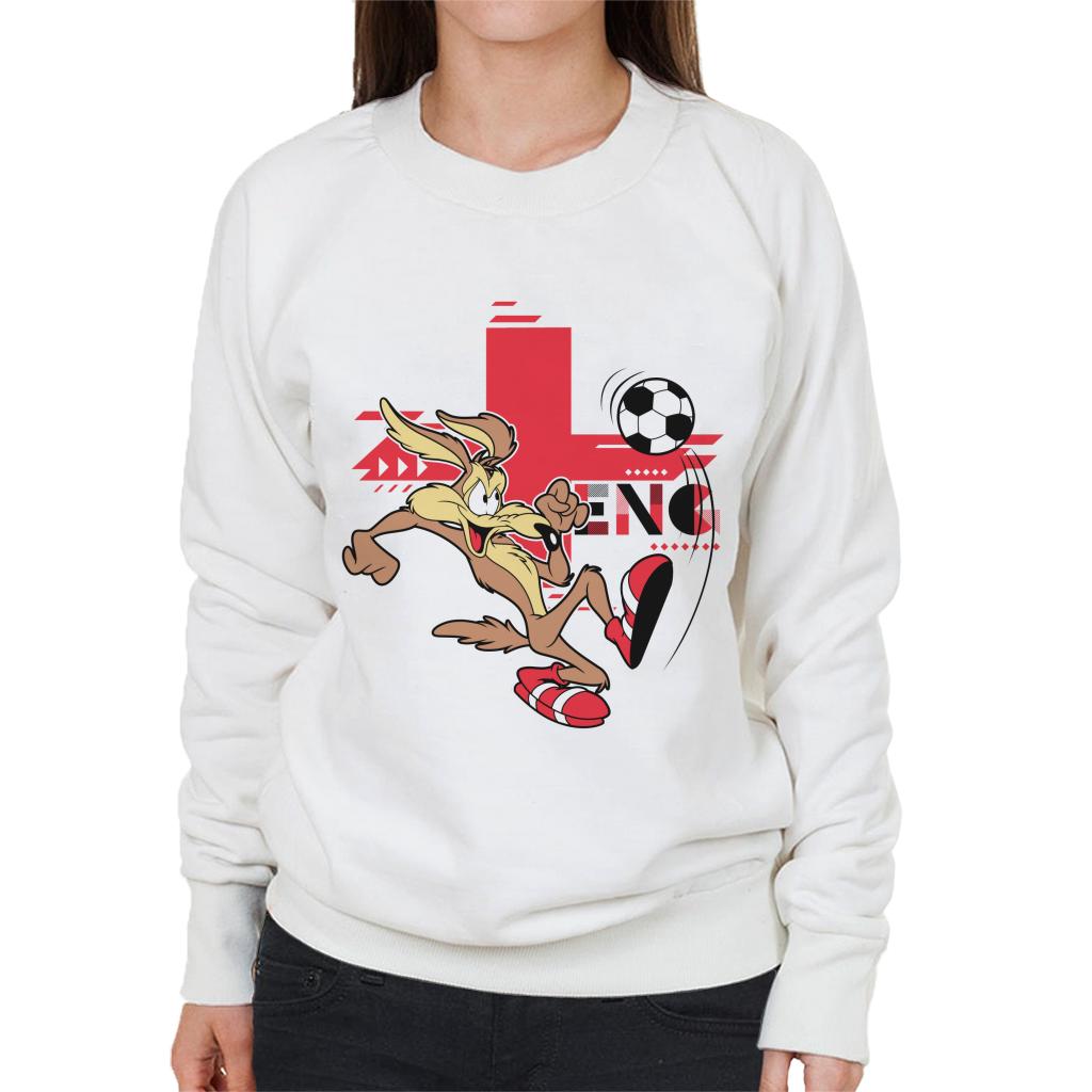 Looney Tunes Football Wile E Coyote Skills Women's Sweatshirt-ALL + EVERY