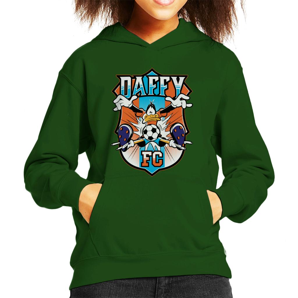 Looney Tunes Football Daffy FC Kid's Hooded Sweatshirt-ALL + EVERY