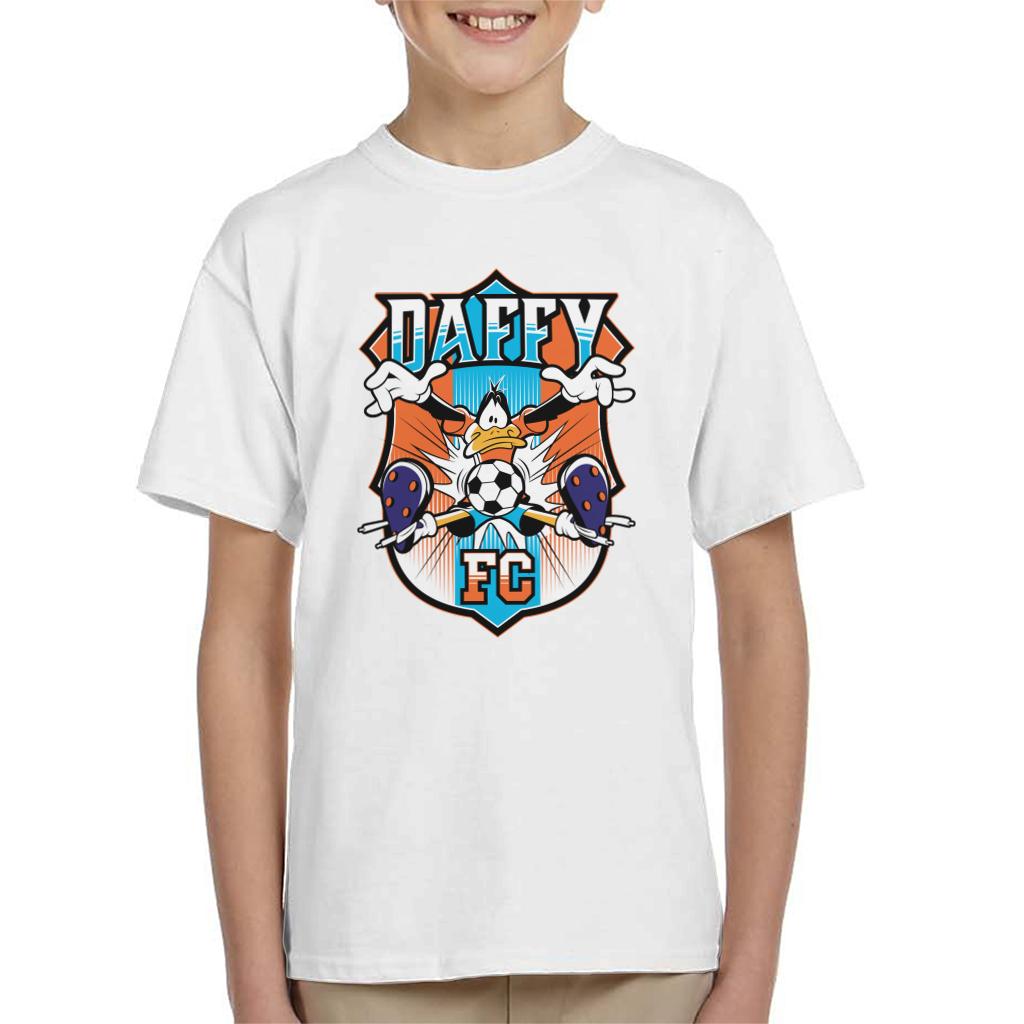 Looney Tunes Football Daffy FC Kid's T-Shirt-ALL + EVERY