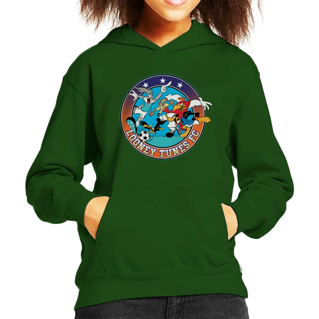 Looney Tunes Football FC Kid's Hooded Sweatshirt-ALL + EVERY